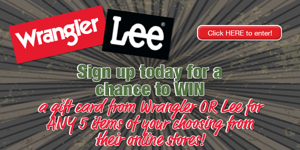 Wrangler and Lee Wardrobe Giveaway